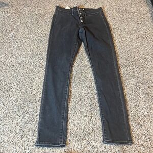 Levi's 311 Shaping Skinny Jeans Dark Wash Button‎ Fly Women's Size 28